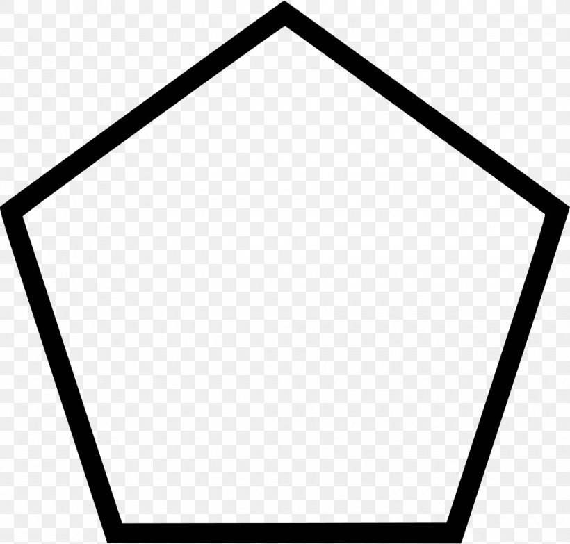 Regular Polygon Pentagon, PNG, 980x936px, Polygon, Geometric Shape, Geometry, Pentagon, Regular Polygon Download Free