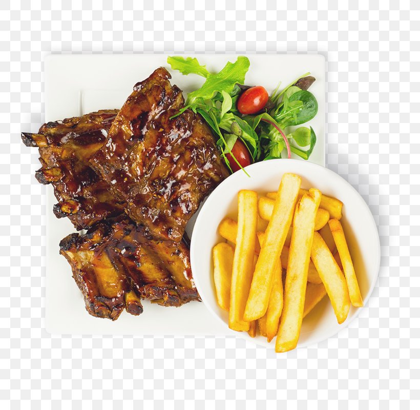 French Fries Steak Frites Fast Food Spare Ribs Dish, PNG, 800x800px, French Fries, American Food, Animal Source Foods, Dish, Fast Food Download Free