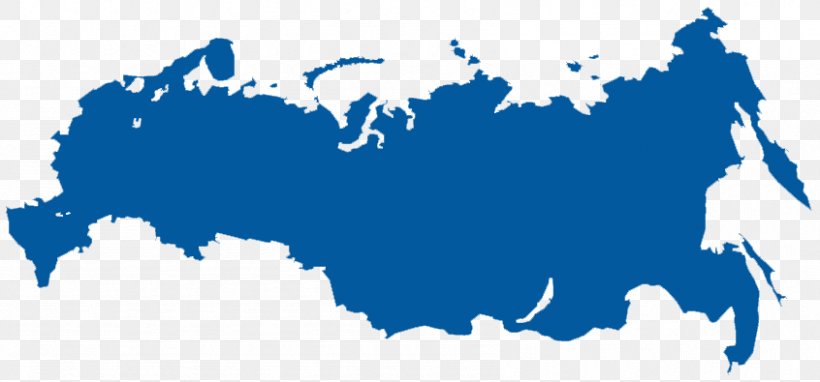 Russia Vector Map Europe, PNG, 846x395px, Russia, Blank Map, Blue, Cartography, Cloud Download Free