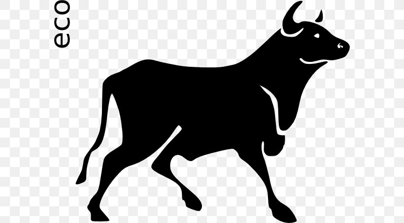 Spanish Fighting Bull Angus Cattle Clip Art, PNG, 600x454px, Spanish Fighting Bull, Angus Cattle, Black, Black And White, Bull Download Free