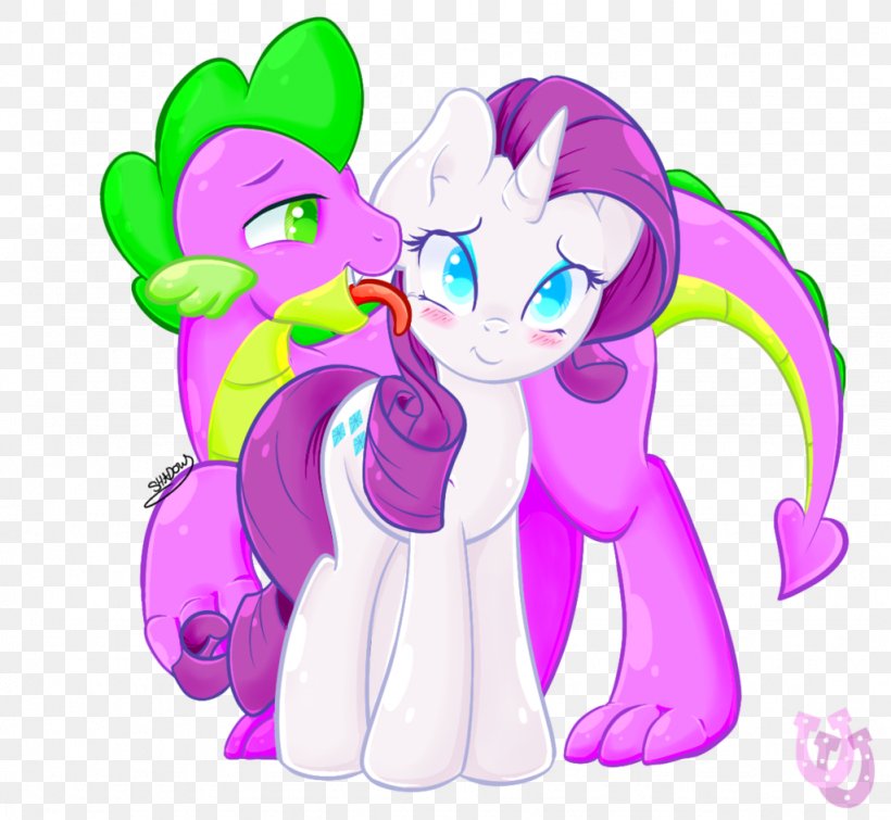 Spike Rarity Rainbow Dash Applejack Princess Celestia, PNG, 1024x943px, Watercolor, Cartoon, Flower, Frame, Heart Download Free