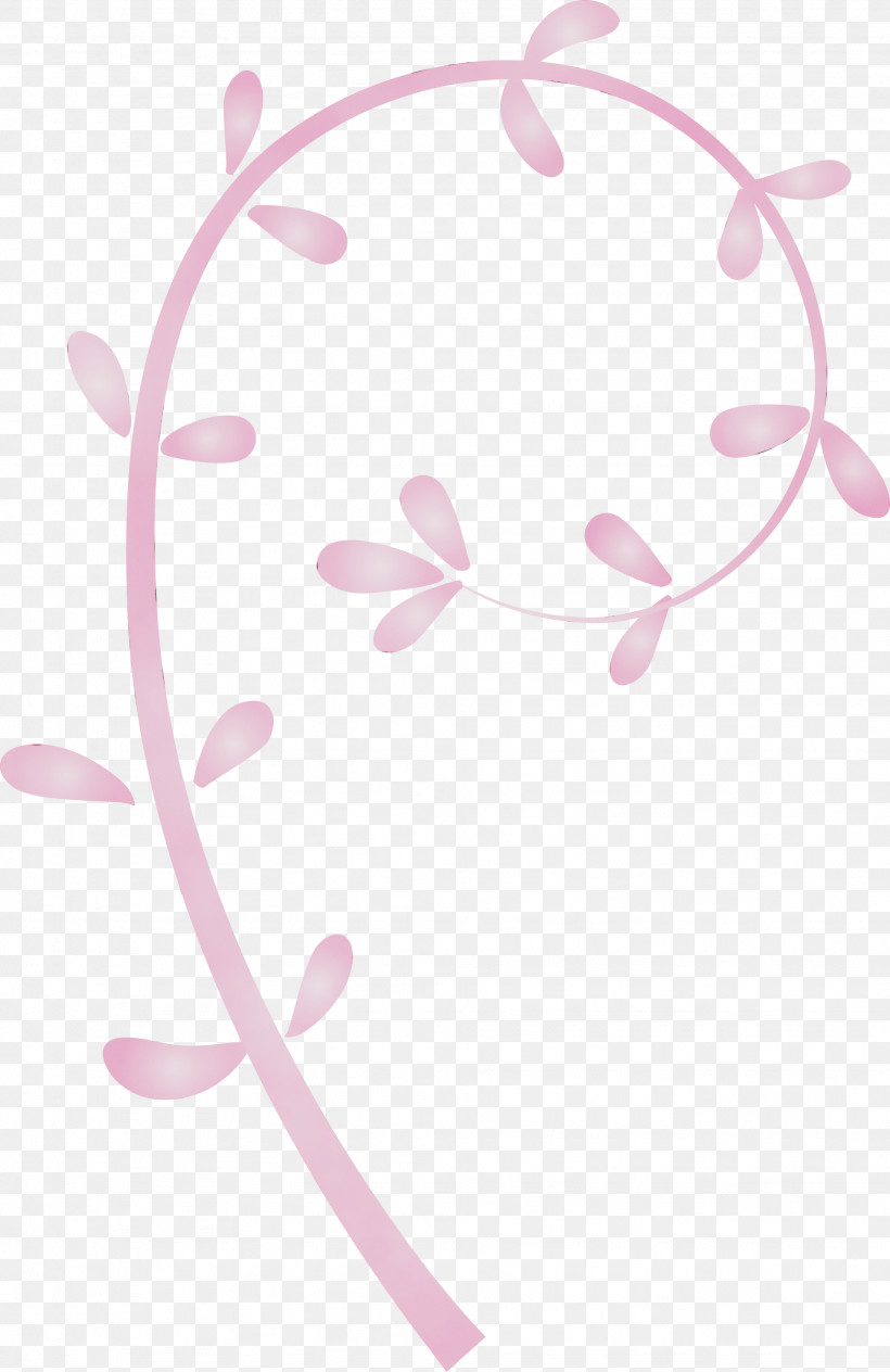 Pink Leaf Font Plant Flower, PNG, 1946x3000px, Flower Frame, Branch, Circle, Floral Frame, Flower Download Free