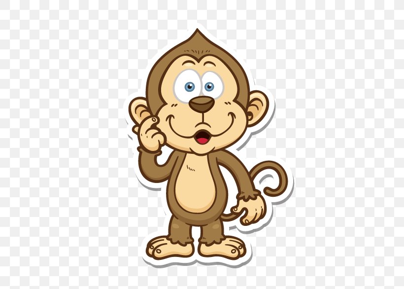 Ape Monkey Clip Art Drawing, PNG, 587x586px, Ape, Art, Big Cats, Carnivoran, Cartoon Download Free