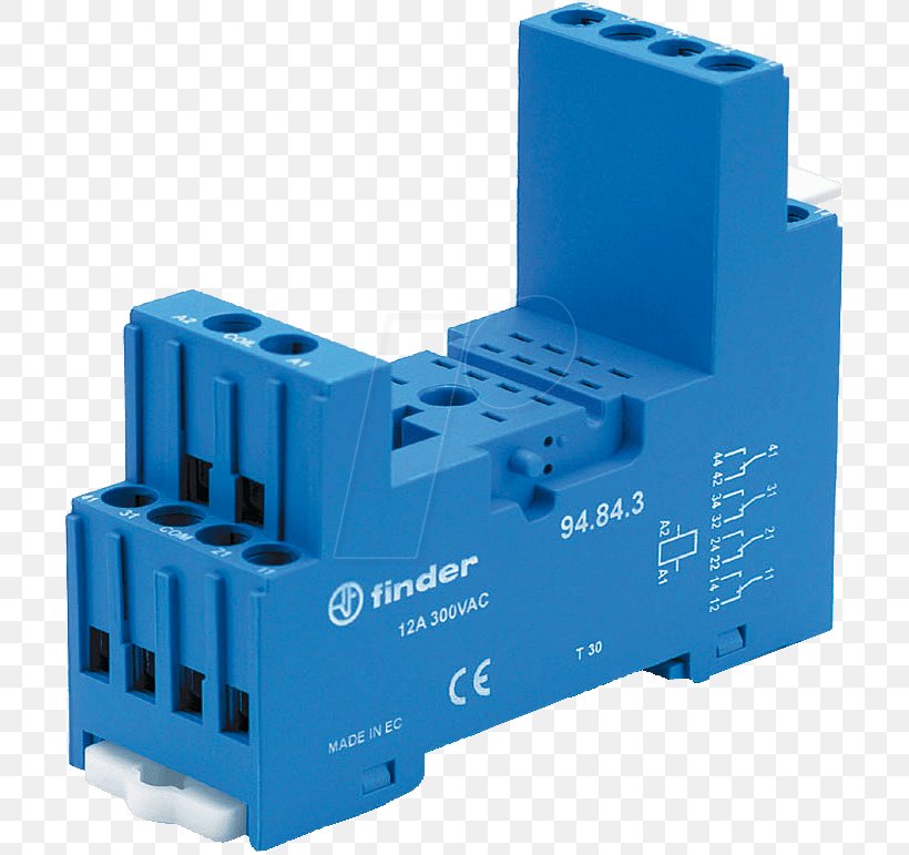 Electrical Connector Relay Finder DIN Rail Network Socket, PNG, 706x771px, Electrical Connector, Ac Power Plugs And Sockets, Circuit Component, Cylinder, Din Rail Download Free