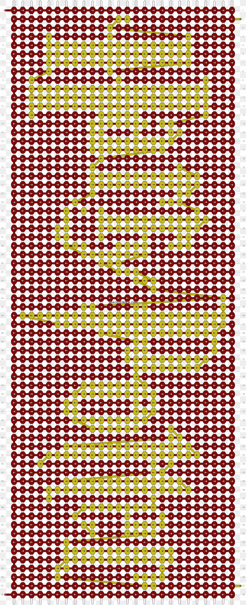 Friendship Bracelet Knot Harry Potter Pattern, PNG, 1468x3608px, Friendship Bracelet, Area, Bead, Bracelet, Friendship Download Free