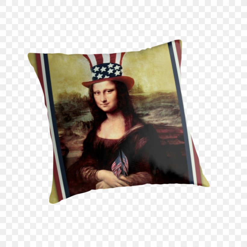 Mona Lisa American Gothic Painting Art, PNG, 875x875px, Mona Lisa, American Gothic, Art, Cushion, Humour Download Free