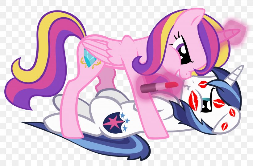 Princess Cadance Kiss My Little Pony: Equestria Girls Lipstick, PNG, 3254x2140px, Watercolor, Cartoon, Flower, Frame, Heart Download Free