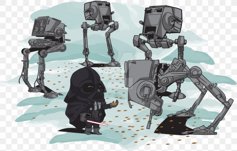 Anakin Skywalker Darth Vader And Son All Terrain Armored Transport AT-ST Comics, PNG, 1280x819px, Anakin Skywalker, All Terrain Armored Transport, Art, Atst, Calvin And Hobbes Download Free