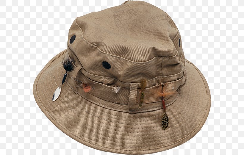 Bucket Hat With Flyfishing Flies Isolated On White Background Stock Photo  Download Image Now IStock