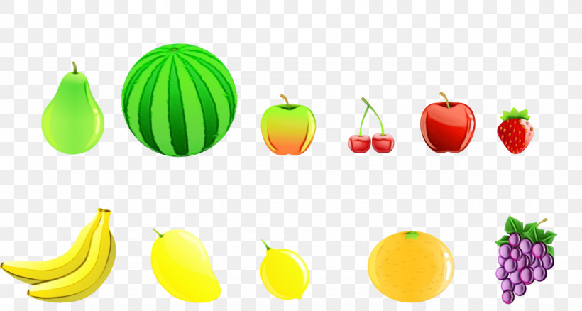 Natural Foods Fruit Plant Leaf Food, PNG, 1280x685px, Watercolor, Accessory Fruit, Food, Fruit, Leaf Download Free