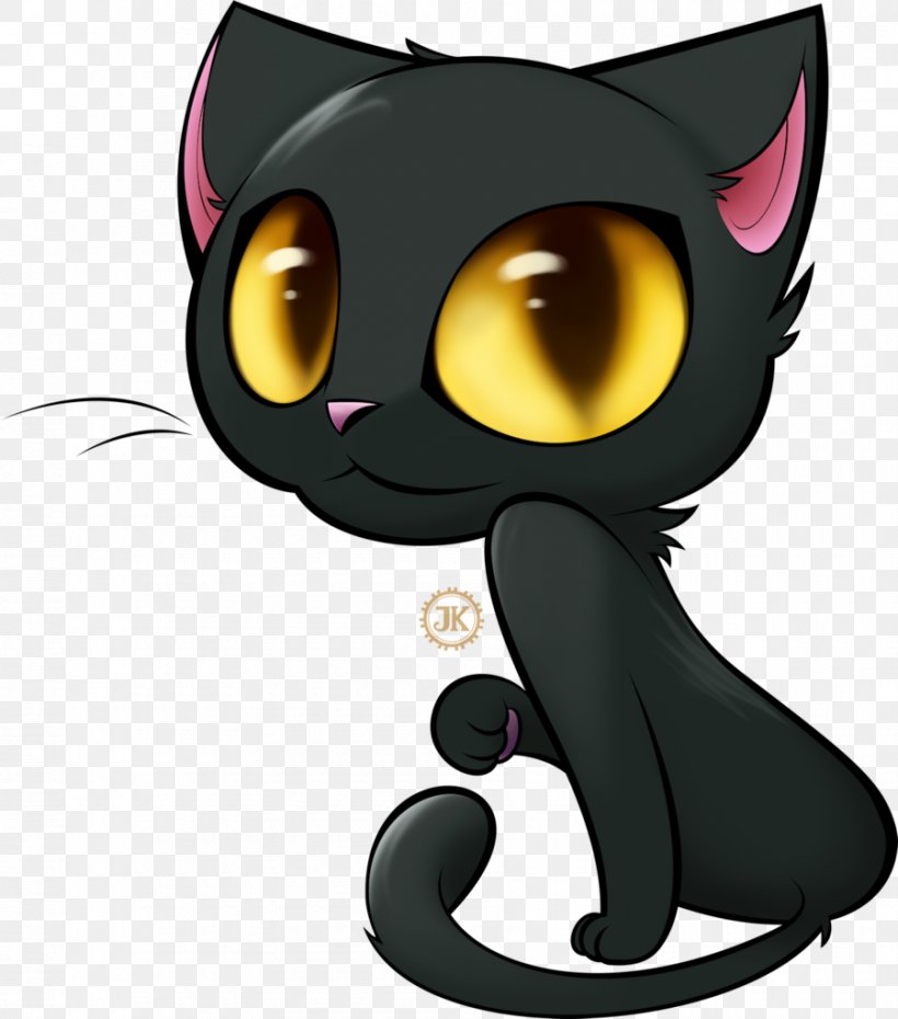 Black Cat Cartoon Drawing Clip Art, PNG, 900x1021px, Cat, Animation