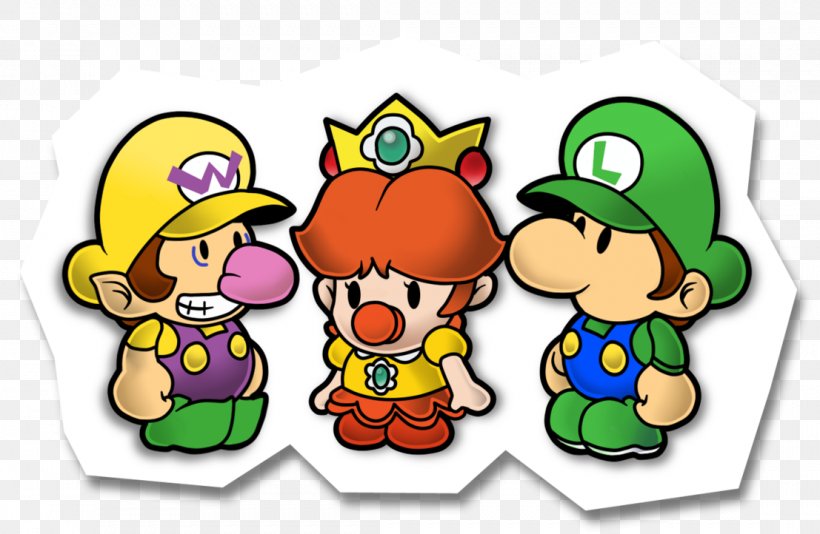 Paper Mario Luigi Princess Peach Super Mario World 2: Yoshi's Island, PNG, 1107x722px, Mario, Area, Artwork, Baby Luigi, Human Behavior Download Free