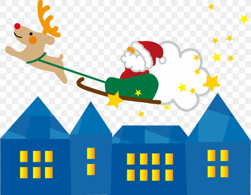 Santa Claus Christmas Eve Reindeer Rudolph, PNG, 1181x918px, Santa Claus, Area, Art, Artwork, Christmas Download Free