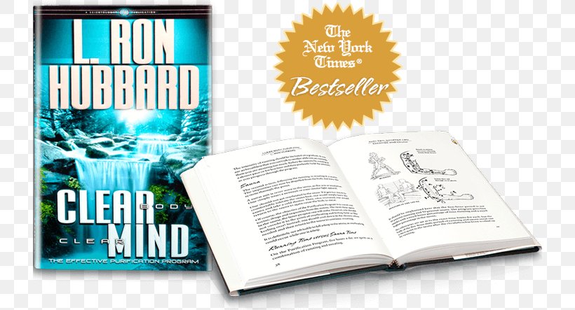 Clear Body, Clear Mind Book Purification Rundown Scientology, PNG, 726x443px, Book, Advertising, Assistive Cane, Brand, Crutch Download Free