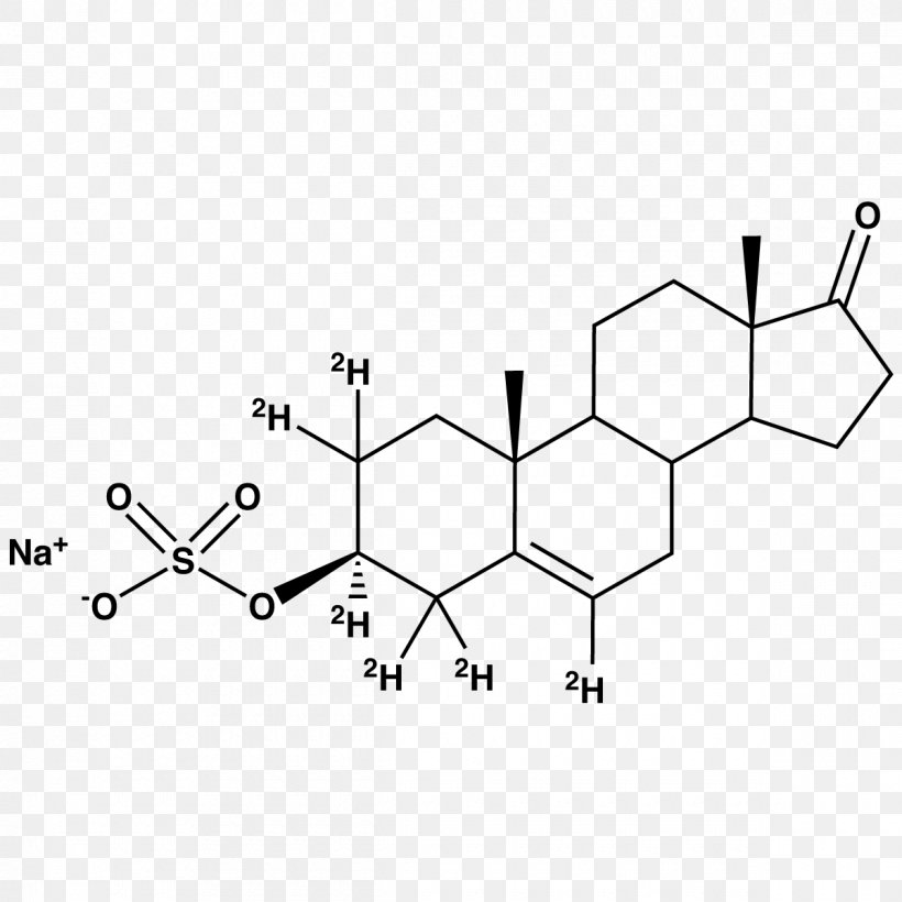 Dehydroepiandrosterone Sulfate Structure Androgen Chemical Compound, PNG, 1200x1200px, Watercolor, Cartoon, Flower, Frame, Heart Download Free