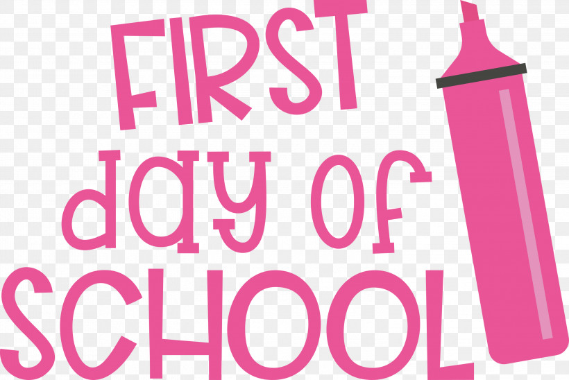 First Day Of School Education School, PNG, 3000x2008px, First Day Of School, Education, Geometry, Line, Logo Download Free
