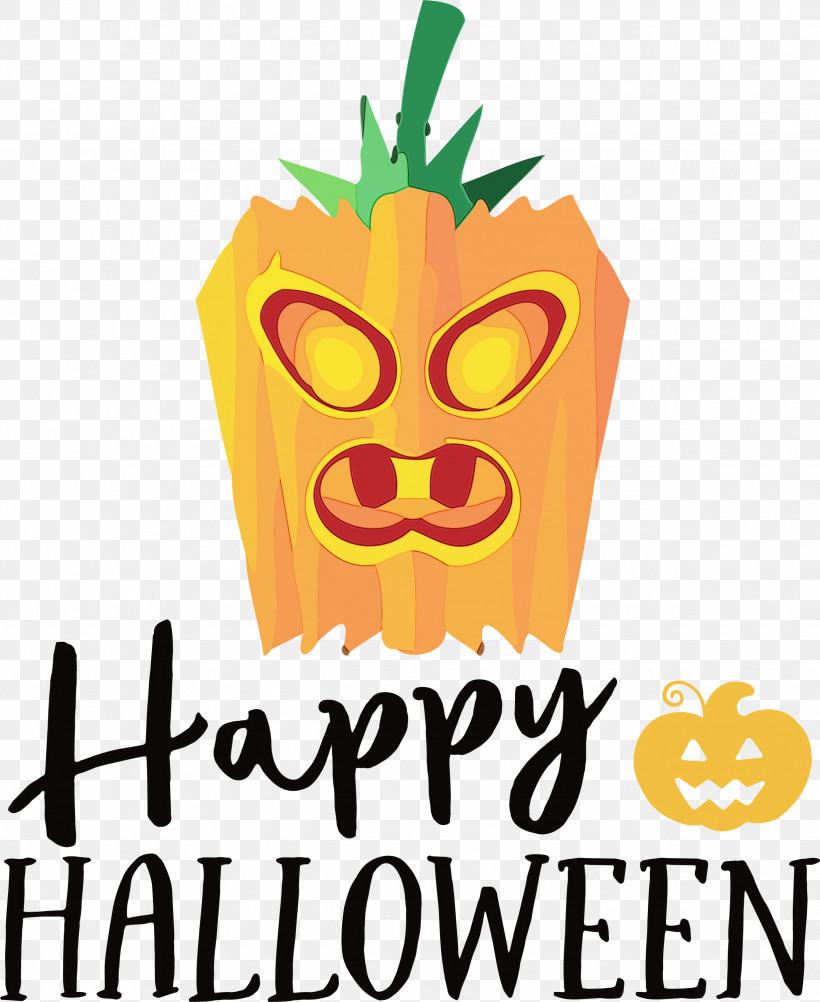 Logo Cartoon Text M Fruit, PNG, 2455x3000px, Happy Halloween, Cartoon, Fruit, Logo, M Download Free