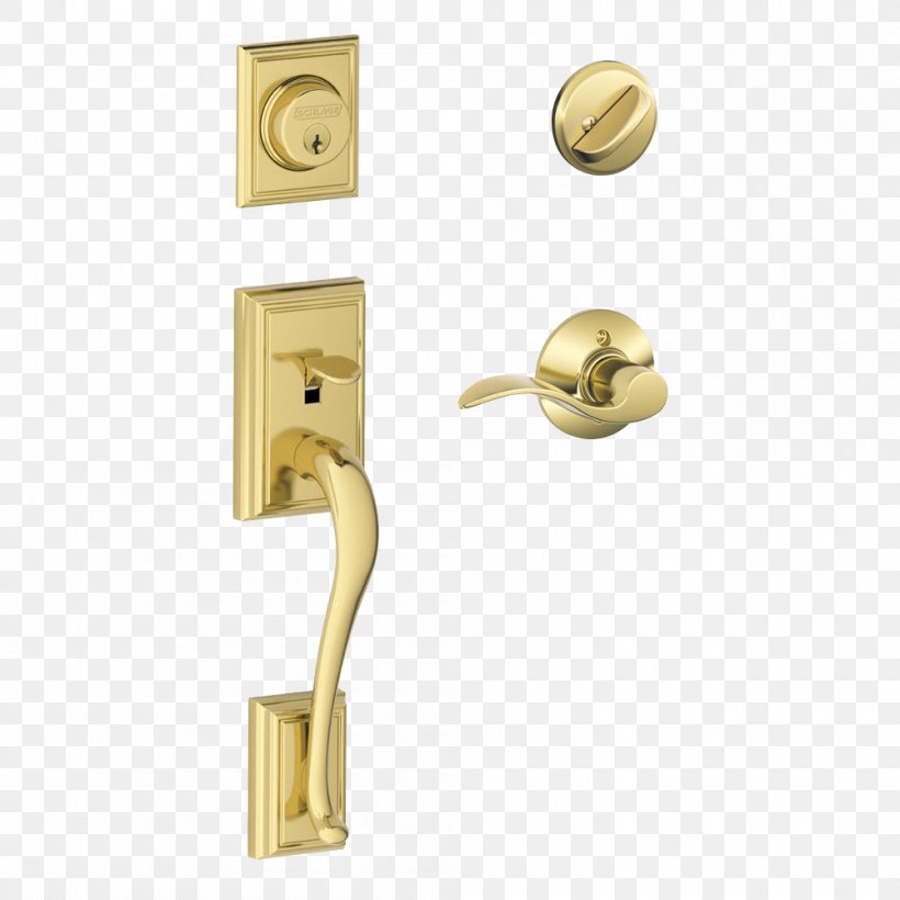 Schlage Dead Bolt Door Handle Lock, PNG, 1000x1000px, Schlage, Brass, Bronze, Closet, Dead Bolt Download Free