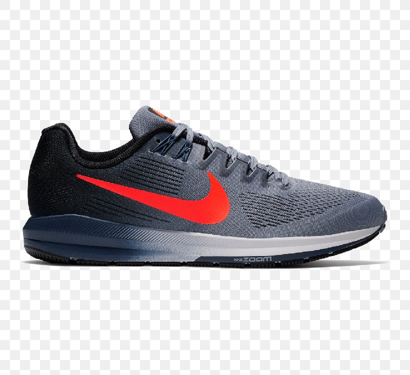 Sports Shoes Nike Air Zoom Structure 21 Men's Nike Free, PNG, 750x750px, Sports Shoes, Air Jordan, Athletic Shoe, Basketball Shoe, Black Download Free
