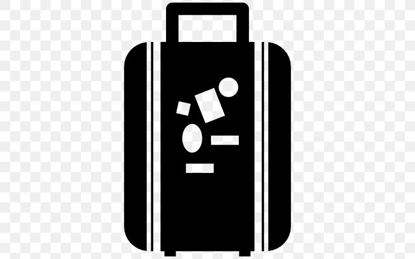 Travel Baggage Tourism, PNG, 512x512px, Travel, Bag, Baggage, Black, Black And White Download Free