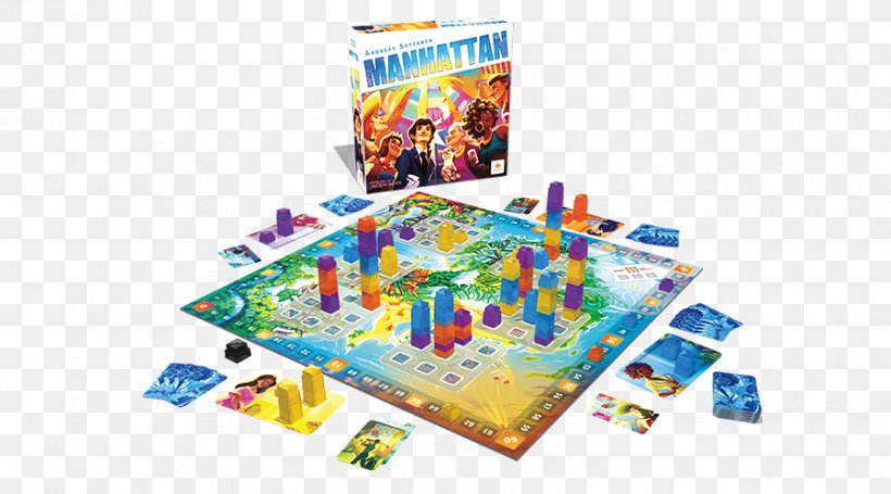 Manhattan Tabletop Games & Expansions Board Game Strategy Game, PNG, 900x500px, Manhattan, Board Game, Boardgamegeek, Dice, Game Download Free