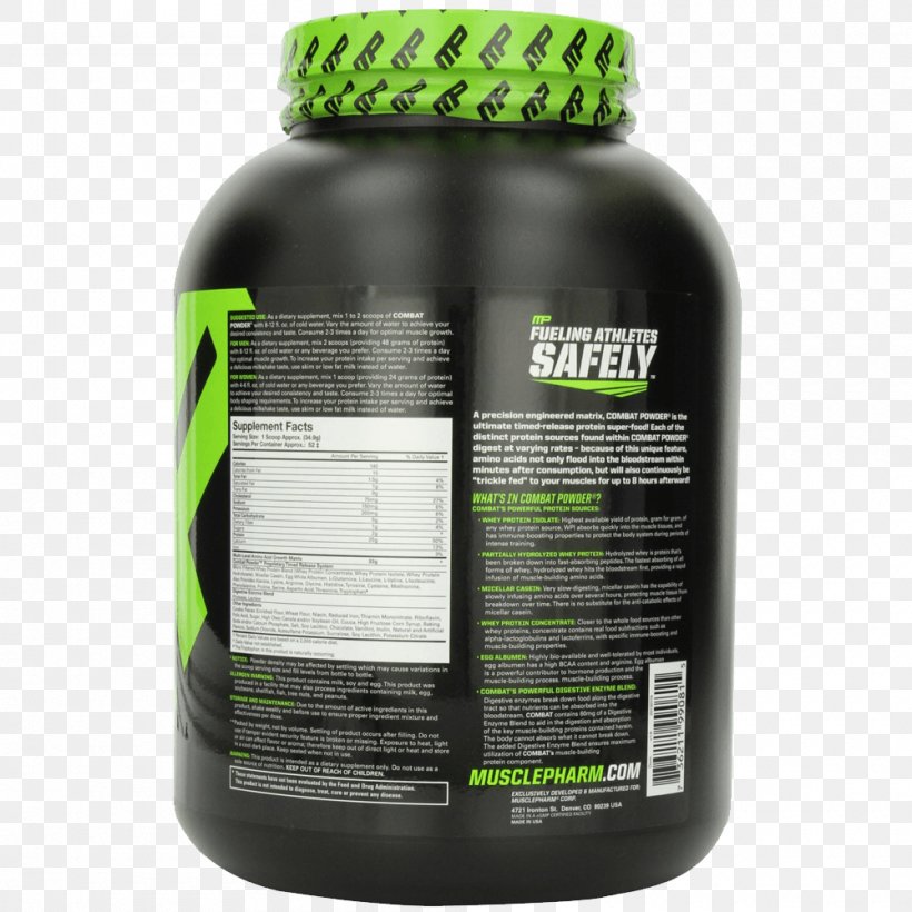 MusclePharm Corp Whey Protein Isolate Bodybuilding Supplement Powder, PNG, 1000x1000px, Musclepharm Corp, Bodybuilding Supplement, Brand, Combat, Combat Sport Download Free