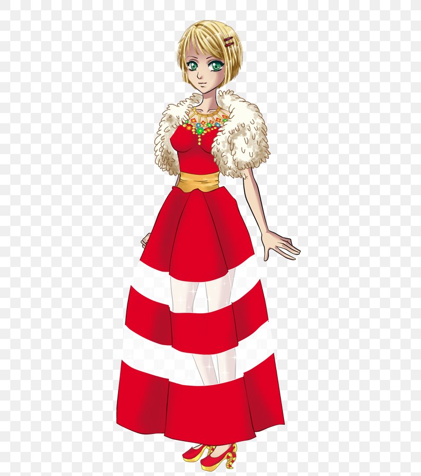 Christmas Ornament Costume Design Gown Cartoon, PNG, 655x927px, Christmas Ornament, Cartoon, Character, Christmas, Christmas Decoration Download Free