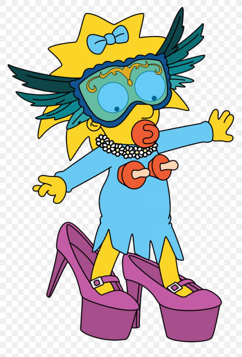 Maggie Simpson Bart Simpson Lisa Simpson Ling Bouvier Marge Simpson, PNG, 900x1330px, Maggie Simpson, Art, Bart Simpson, Cartoon, Fictional Character Download Free