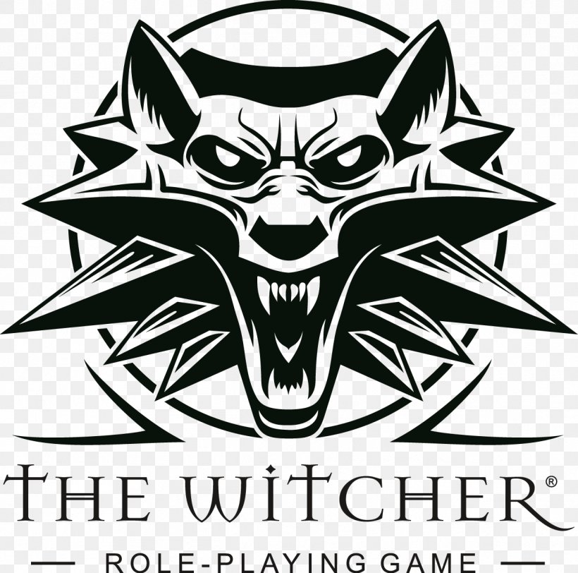 The Witcher 3: Wild Hunt Geralt Of Rivia Logo Video Game, PNG, 1267x1256px, Witcher, Art, Artwork, Black And White, Brand Download Free