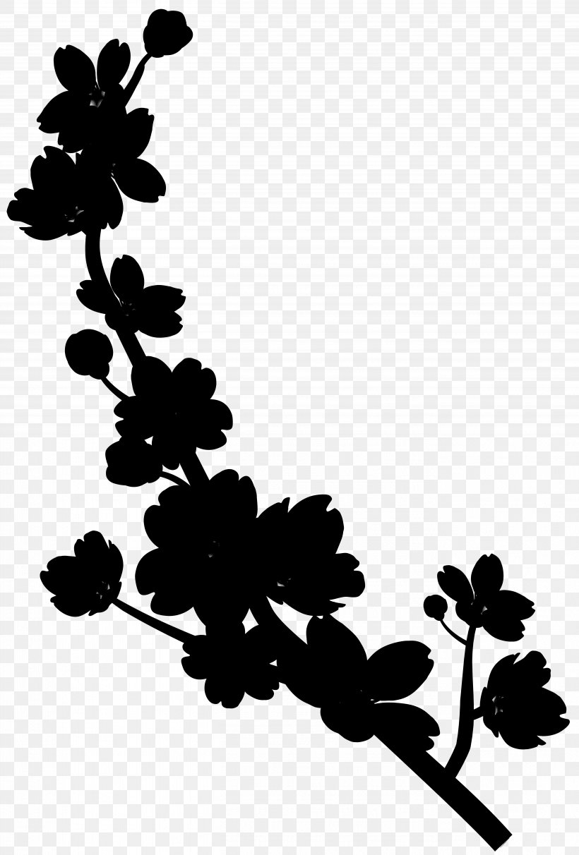 Twig Leaf Plant Stem Design Pattern, PNG, 5411x8000px, Twig, Blackandwhite, Botany, Branch, Floral Design Download Free