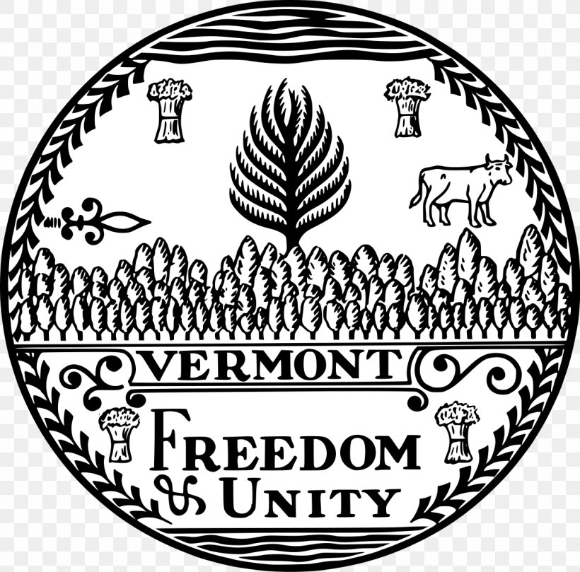 Vermont Republic Seal Of Vermont Flag Of Vermont Freedom And Unity, PNG, 1200x1184px, Vermont, Area, Black And White, Coat Of Arms Of Vermont, Constitution Download Free
