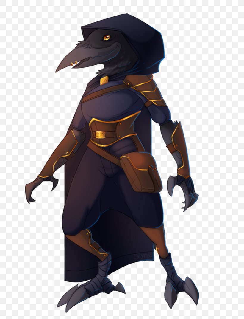 Dungeons & Dragons Kenku Rogue Fan Art Drawing, PNG, 746x1070px, Dungeons Dragons, Armour, Art, Character, Costume Download Free