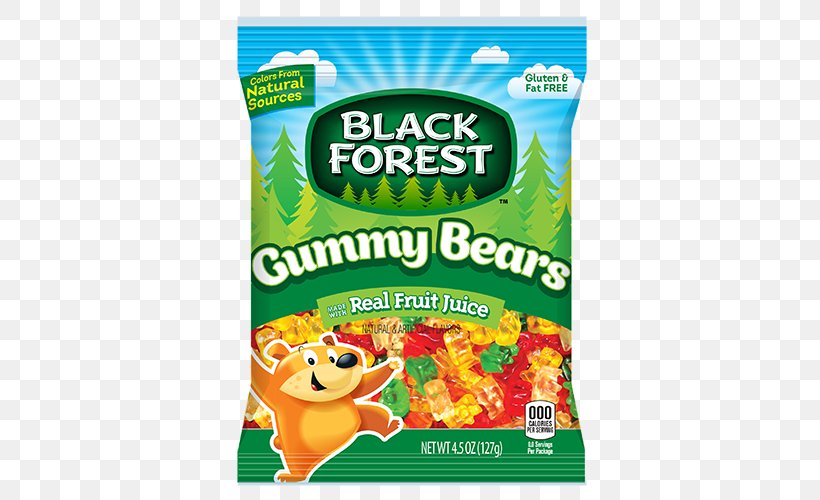 Gummy Bear Gummi Candy Juice Ferrara Candy Company Trolli, PNG, 500x500px, Gummy Bear, Breakfast Cereal, Candy, Chewing Gum, Convenience Food Download Free