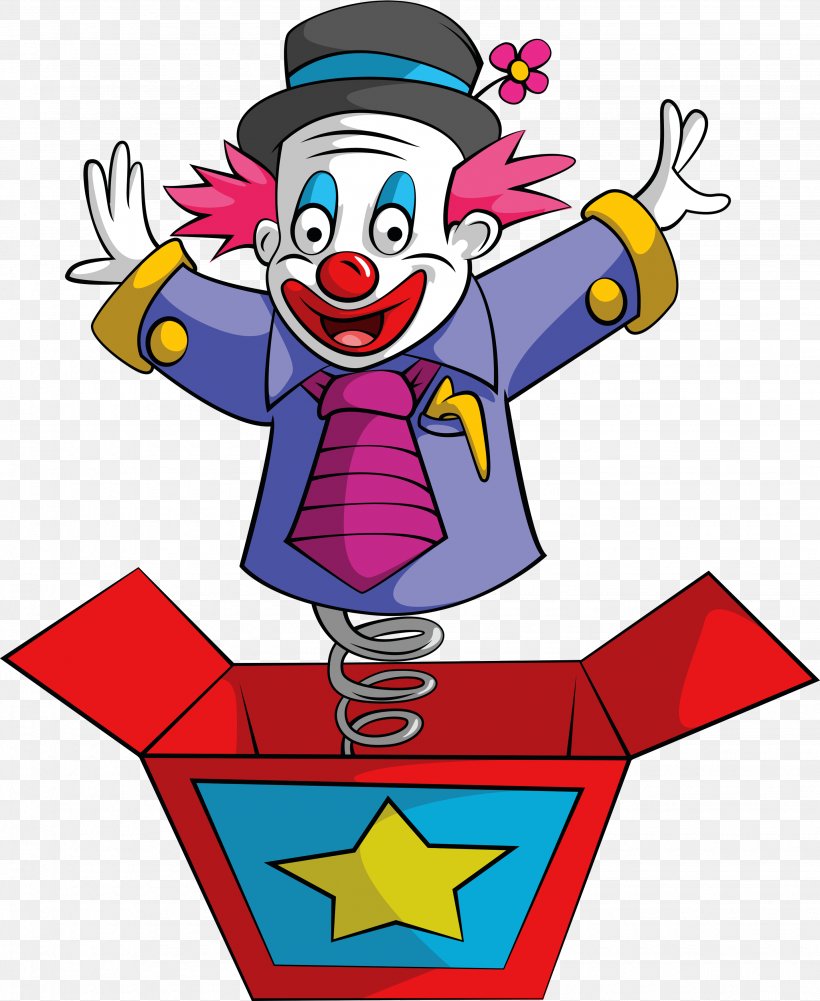 Joker Clown Jack-in-the-box Royalty-free, PNG, 2865x3500px, Joker, Area, Art, Artwork, Clown Download Free