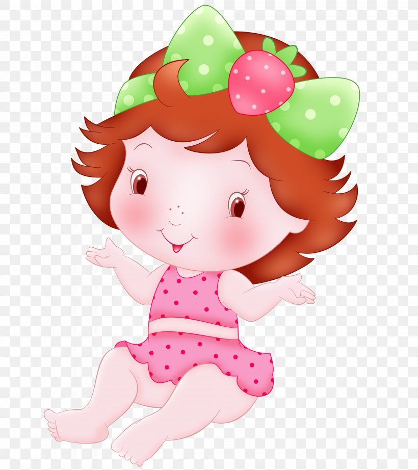 Strawberry Shortcake Infant Doll Clip Art, PNG, 4000x4500px, Strawberry ...