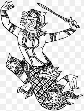 Hanuman - Hanuman T-shirt A Thousand Miles On An Elephant In The Shan States Clip Art PNG