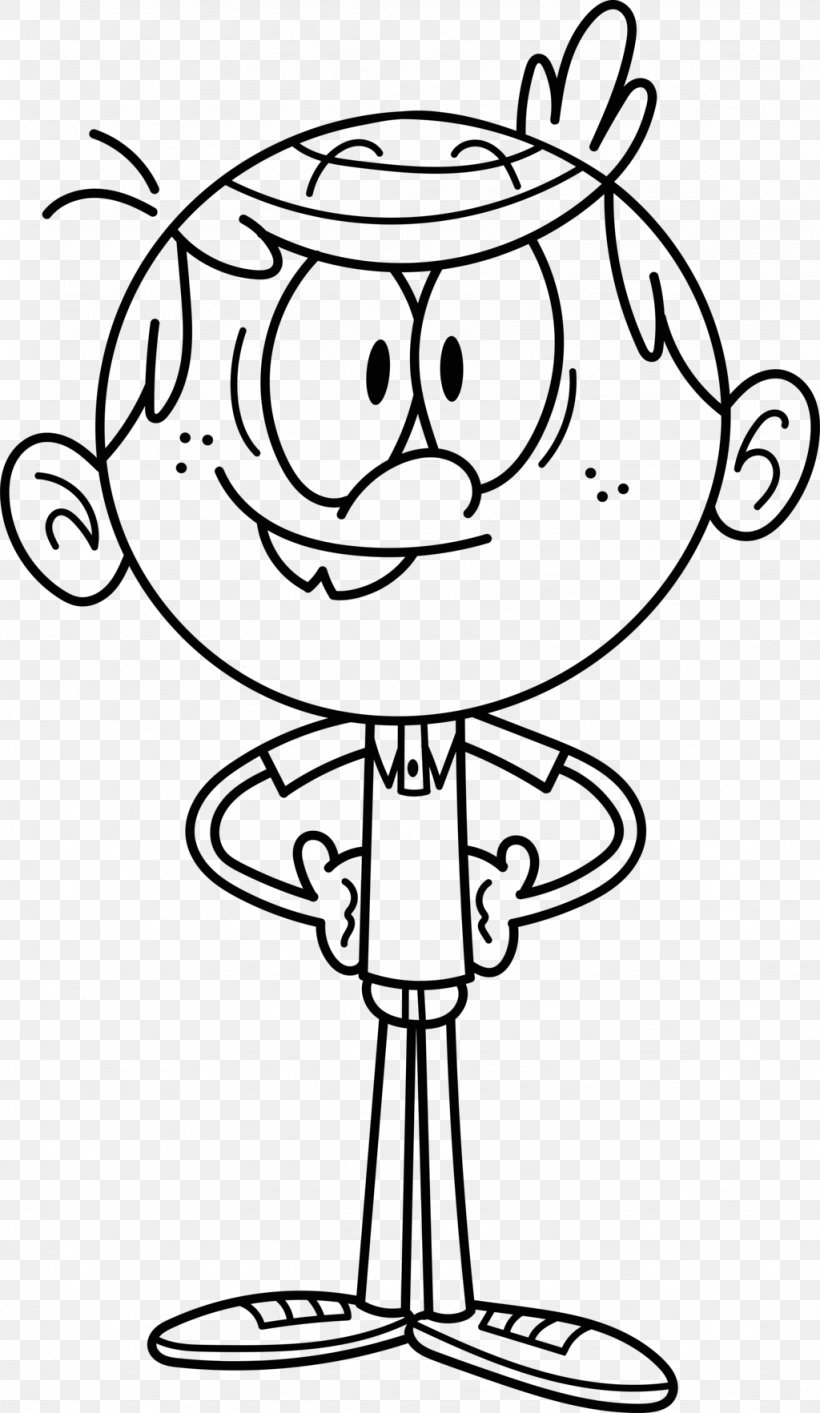 Lincoln Loud Black And White Drawing Line Art Clip Art, PNG, 1024x1765px, Lincoln Loud, Area, Art, Black And White, Character Download Free