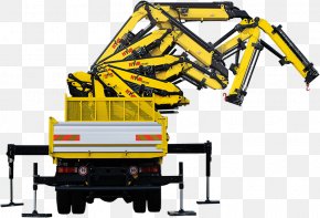 Crane - Knuckleboom Crane Machine Hoist Lifting Equipment PNG