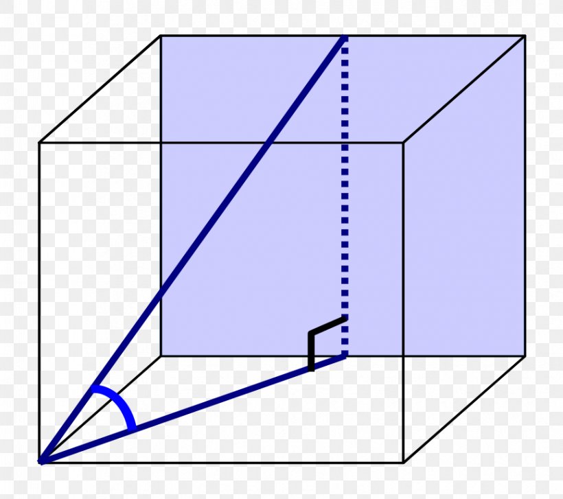 Main Diagonal Triangle Rectangle, PNG, 866x768px, Diagonal, Area, Computer Font, Cube, Diagram Download Free