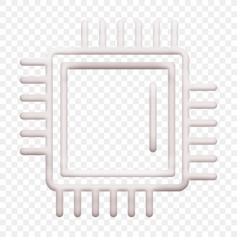 Processor Icon Processor Hardware Icon Processor Icon, PNG, 1056x1056px, Processor Icon, Line, Logo, Rectangle, Technology Download Free