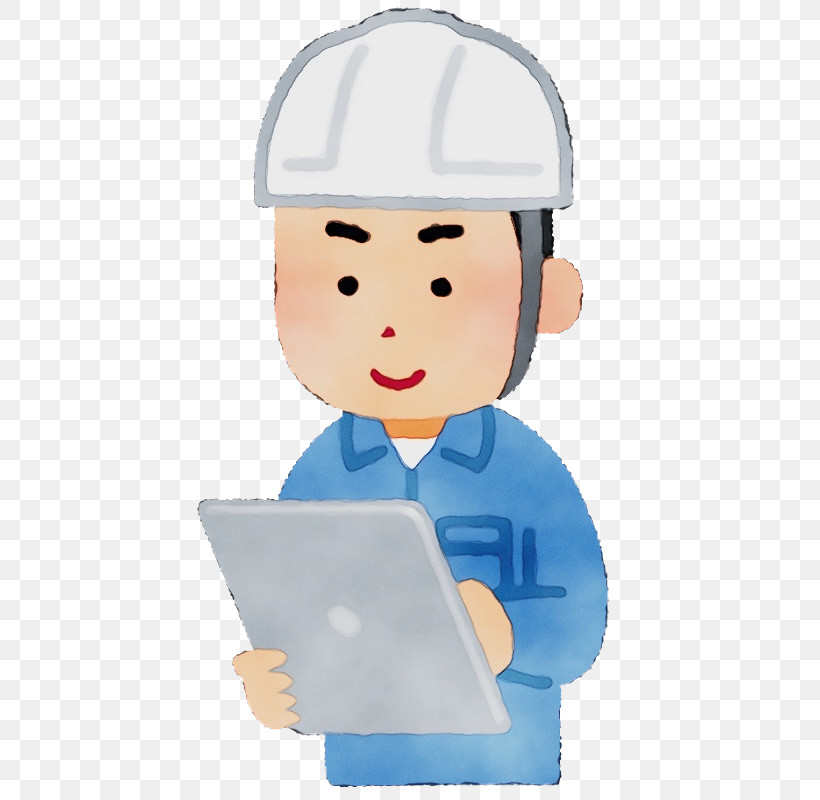 Cartoon Construction Worker Job, PNG, 612x800px, Watercolor, Cartoon, Construction Worker, Job, Paint Download Free