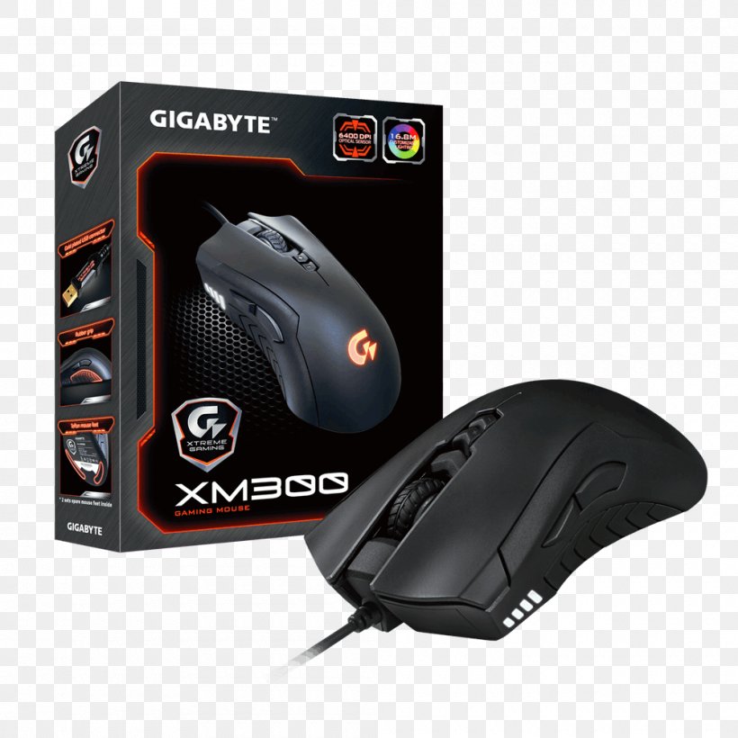 Computer Mouse Gigabyte Technology Computer Hardware Laptop Optical Mouse, PNG, 1000x1000px, Computer Mouse, Computer, Computer Accessory, Computer Component, Computer Hardware Download Free