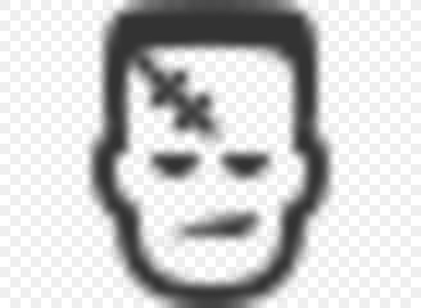 Frankenstein's Monster Computer Icons, PNG, 600x600px, Frankenstein, Black And White, Bone, Computer, Face Download Free