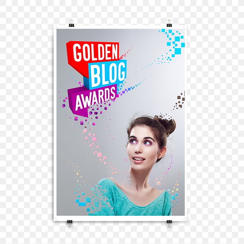 Poster Graphic Design Golden Blog Awards Banner, PNG, 600x821px, Poster, Advertising, Award, Banner, Blog Download Free