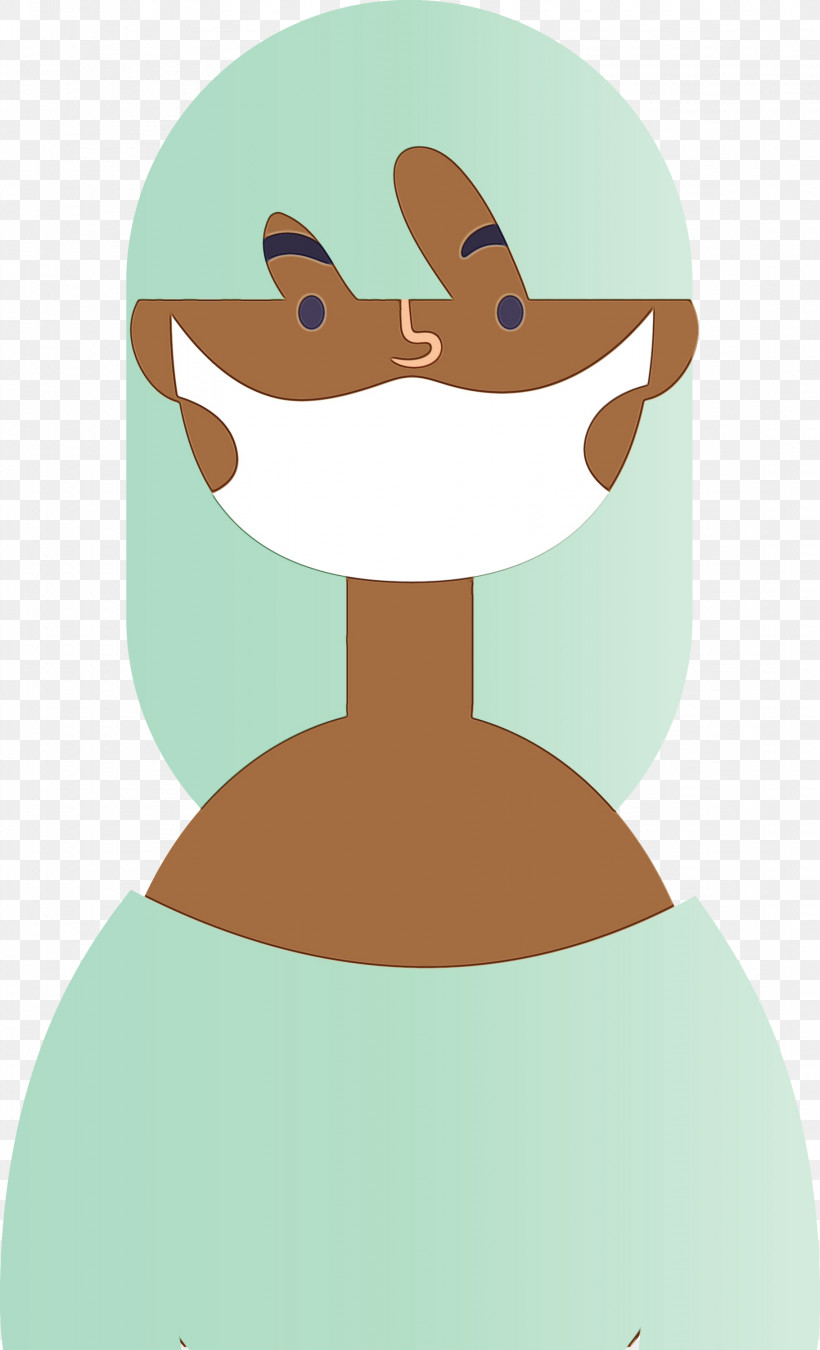 Moustache, PNG, 1822x3000px, Wearing Mask, Cartoon, Corona, Coronavirus, Moustache Download Free