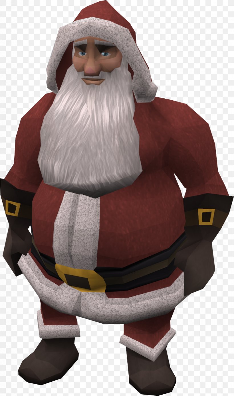Santa Claus Old School RuneScape Jack Frost Video Game, PNG, 836x1417px, Santa Claus, Character, Christmas, Facial Hair, Fictional Character Download Free