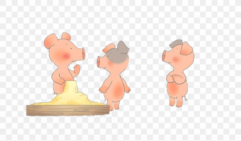Tickly Christmas Wibbly Pig Signed Edit, PNG, 1000x588px, Wibbly Pig, Animated Film, Cartoon, Figurine, Finger Download Free