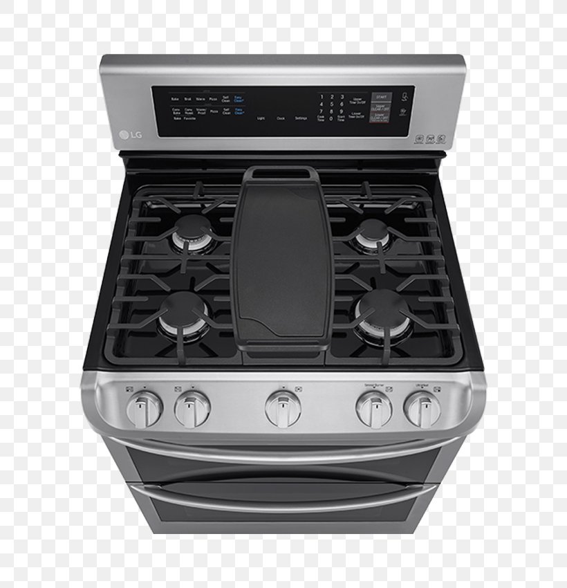 Cooking Ranges LG Electronics Gas Stove Stainless Steel Self-cleaning Oven, PNG, 774x850px, Cooking Ranges, British Thermal Unit, Convection, Convection Oven, Cooking Download Free