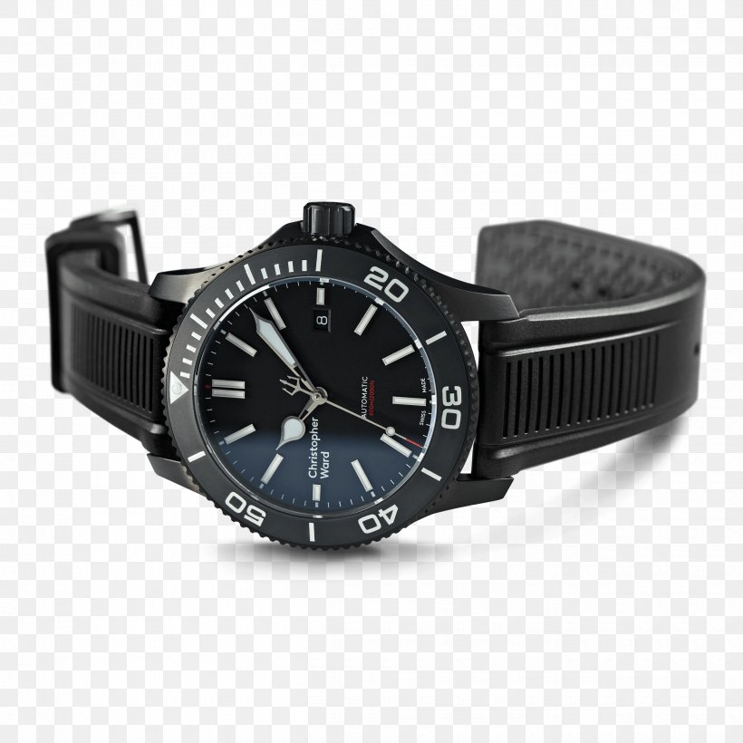 Diving Watch Watch Strap Water Resistant Mark Metal, PNG, 2500x2500px, Watch, Brand, Buckle, Christopher Ward, Clock Download Free