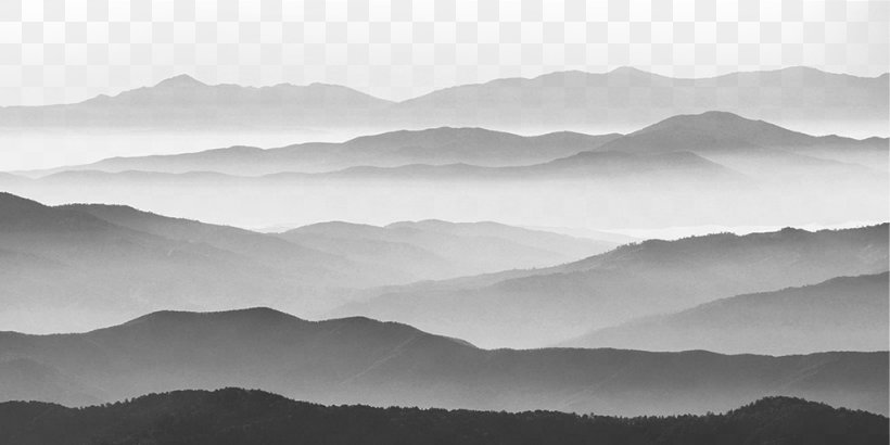 Download Black And White Photography Clip Art, PNG, 1000x500px, Black And White, Cloud, Computer, Copyright, Fog Download Free